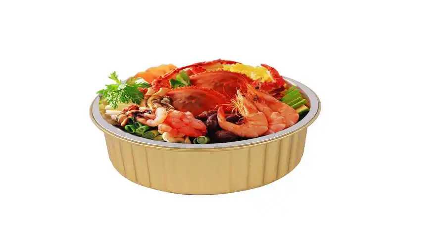 全自動鋁箔盒灌裝機——預制菜量產包裝的“智能革命”